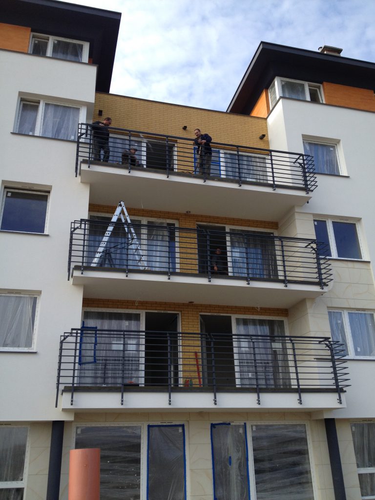 Balustrady balkonowe i tarasowe