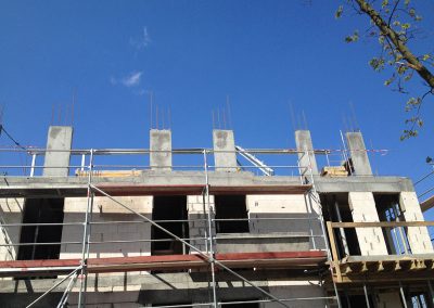 Wykonanie konstrukcji stalowej ocynkowanej – więźby dachowej budynku usługowo-mieszkalnego